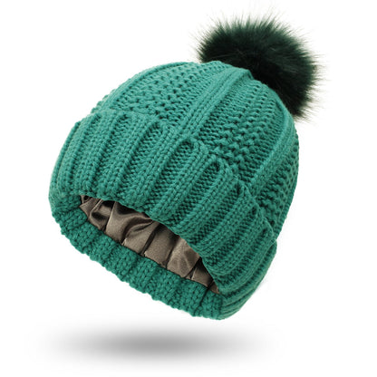 PonyLoop® Seidenmütze mit Bommel
