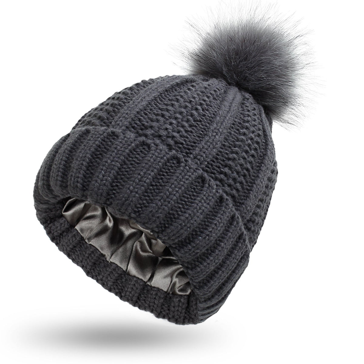 PonyLoop® Seidenmütze mit Bommel