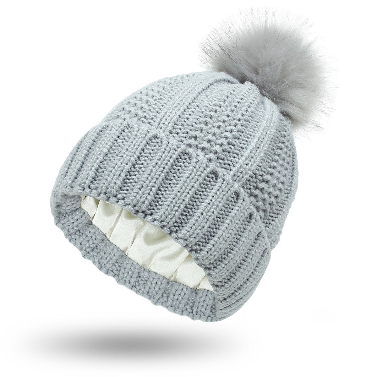 PonyLoop® Seidenmütze mit Bommel