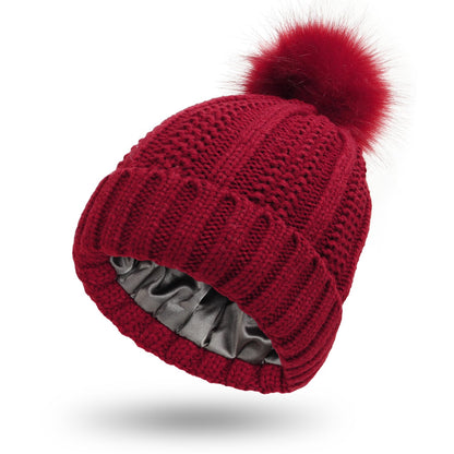 PonyLoop® Seidenmütze mit Bommel