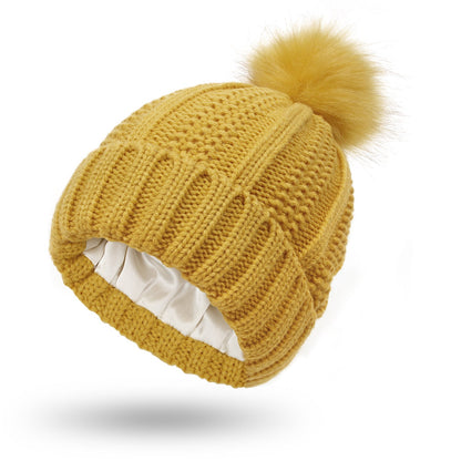 PonyLoop® Seidenmütze mit Bommel