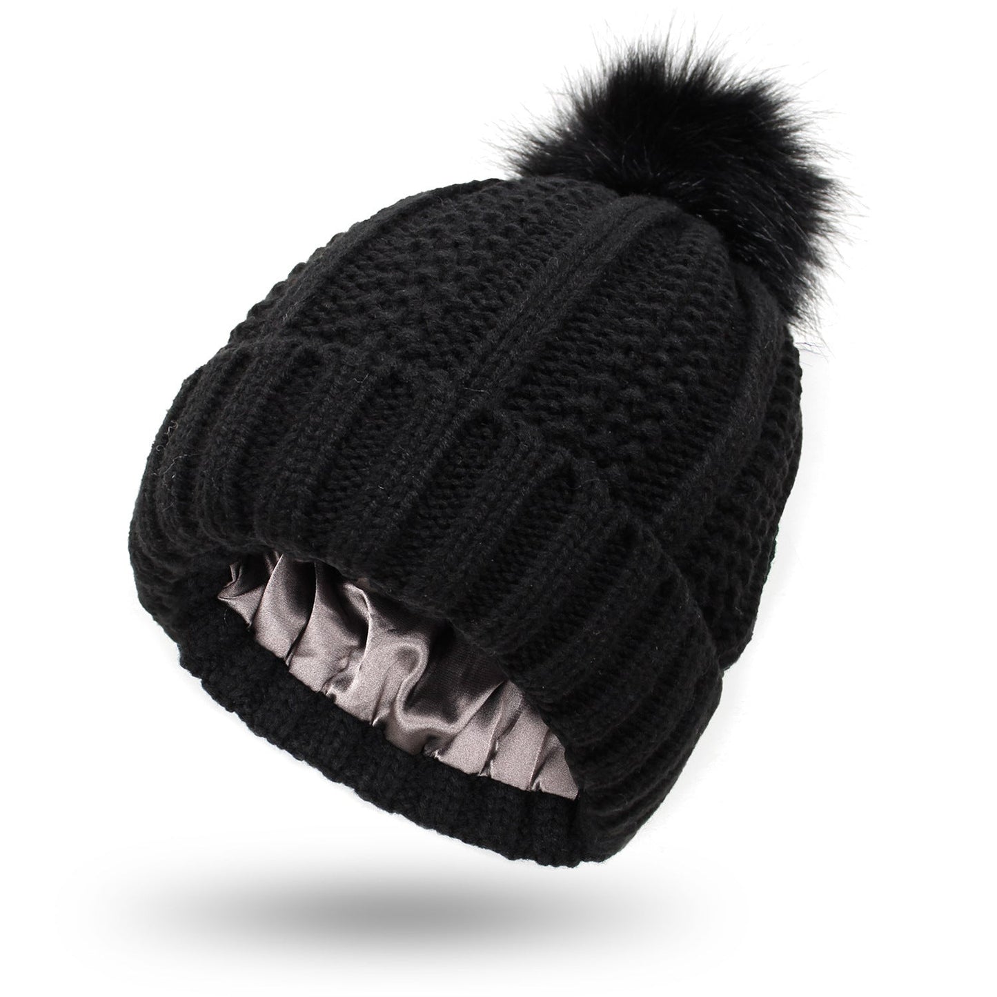 PonyLoop® Seidenmütze mit Bommel